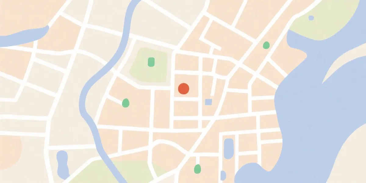 公司位置示意图